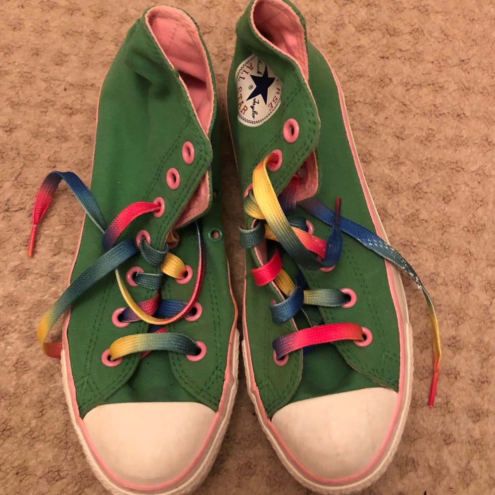 Green Chuck Taylor Converse